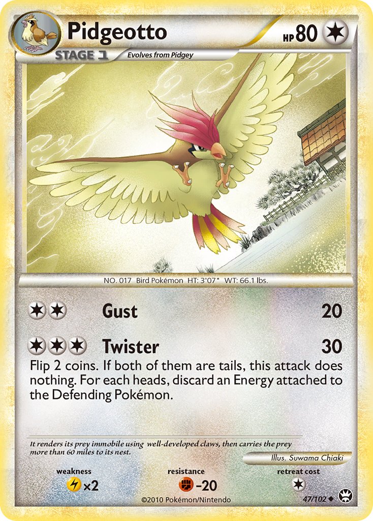 Pidgeotto 47-102 (RH)