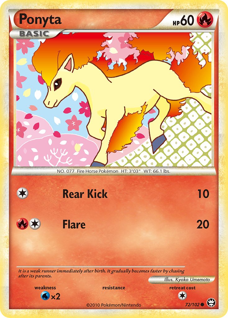 Ponyta 72-102 (RH)