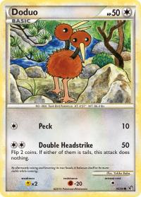 pokemon hgss undaunted doduo 45 90 rh