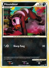 pokemon hgss undaunted houndour 53 90