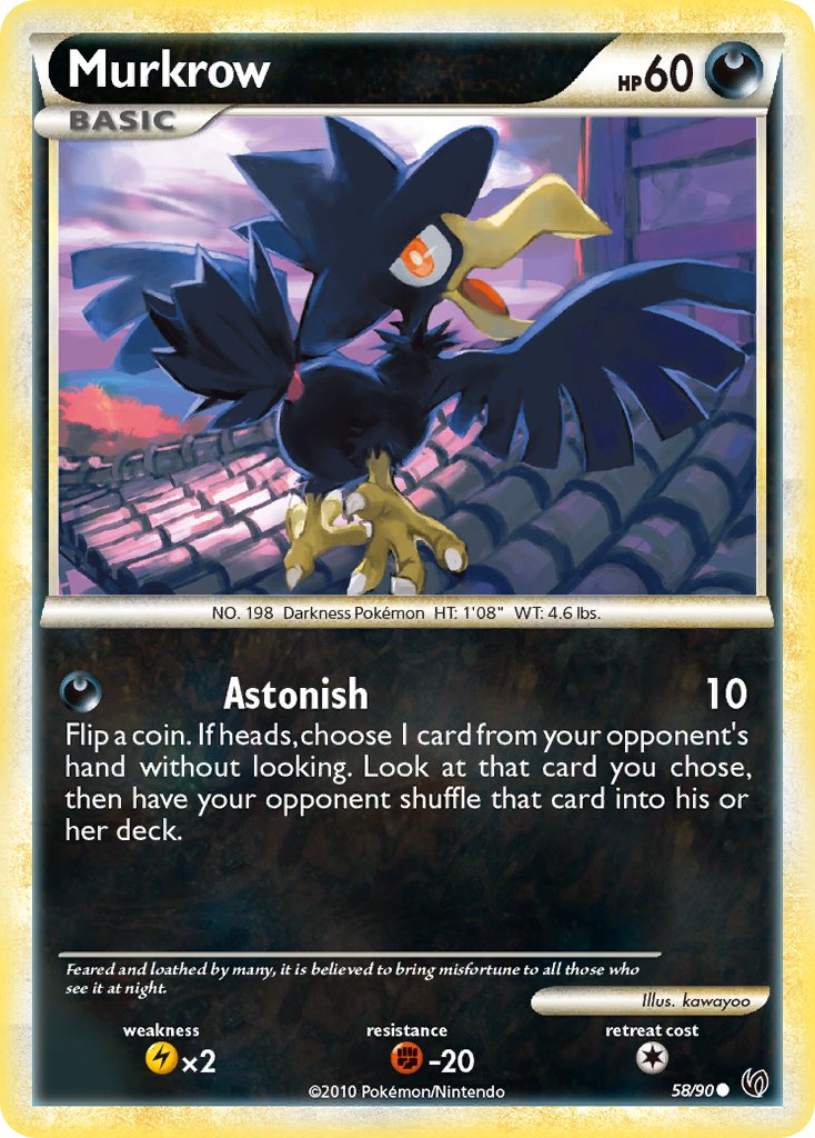 Murkrow 58-90 (RH)