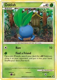 pokemon hgss undaunted oddish 60 90