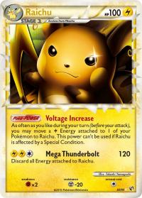 pokemon hgss undaunted raichu 83 90