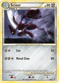 pokemon hgss undaunted scizor 7 90 rh