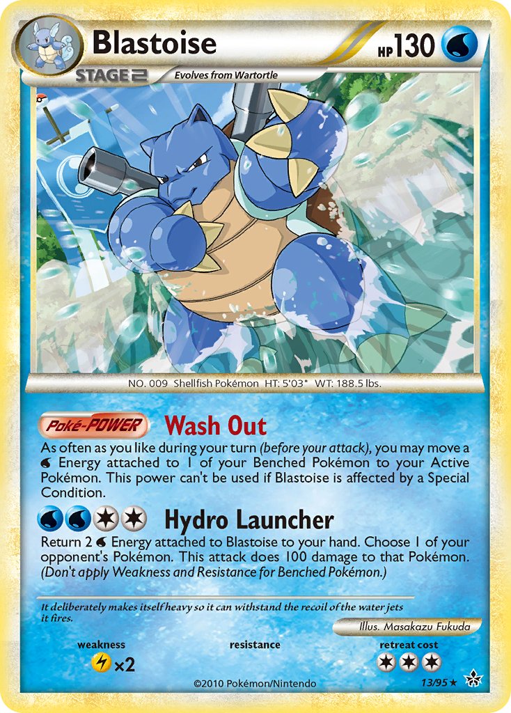 Blastoise 13-95 (RH)