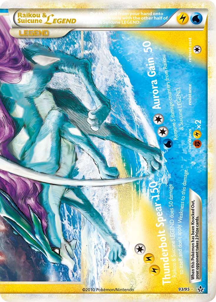 Raikou & Suicune Legend 93-95