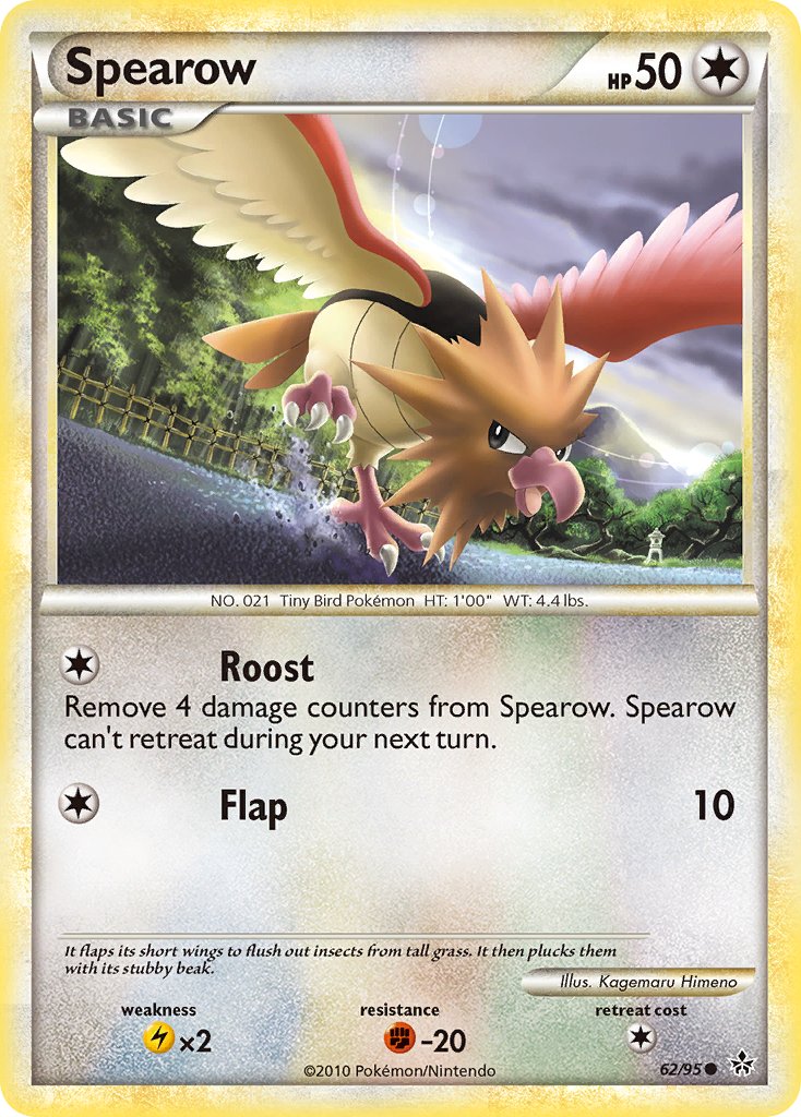 Spearow 62-95 (RH)