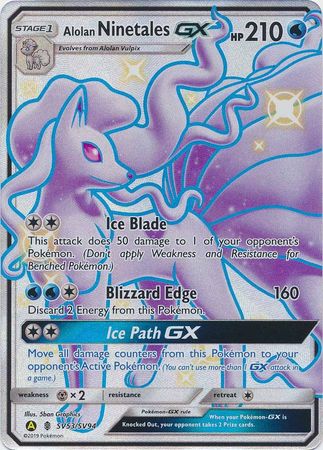 Alolan Ninetales GX  SV53-SV94