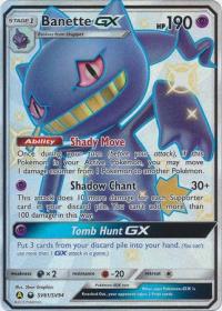 pokemon hidden fates banette gx sv61 sv94