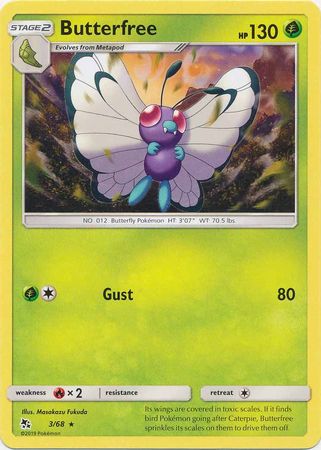 Butterfree 3-68 (RH)