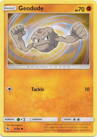 Geodude 33-68 (RH)