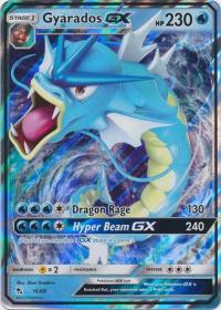 pokemon hidden fates gyarados gx 16 68