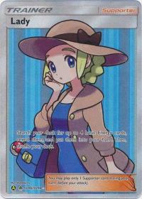 pokemon hidden fates lady sv86 sv94