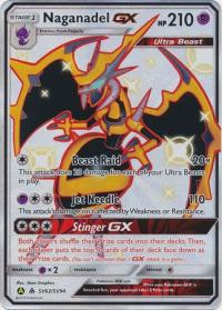 pokemon hidden fates naganadel gx sv63 sv94