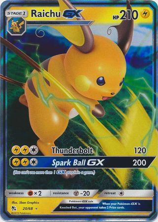 Raichu GX 20-68