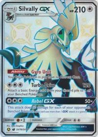 pokemon hidden fates silvally gx sv79 sv94