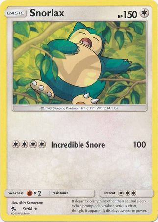 Snorlax 50-68