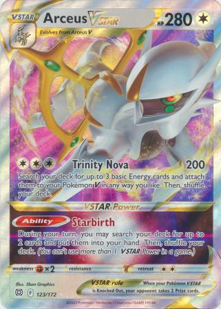 Arceus VSTAR - 123-172 - Oversized Promo