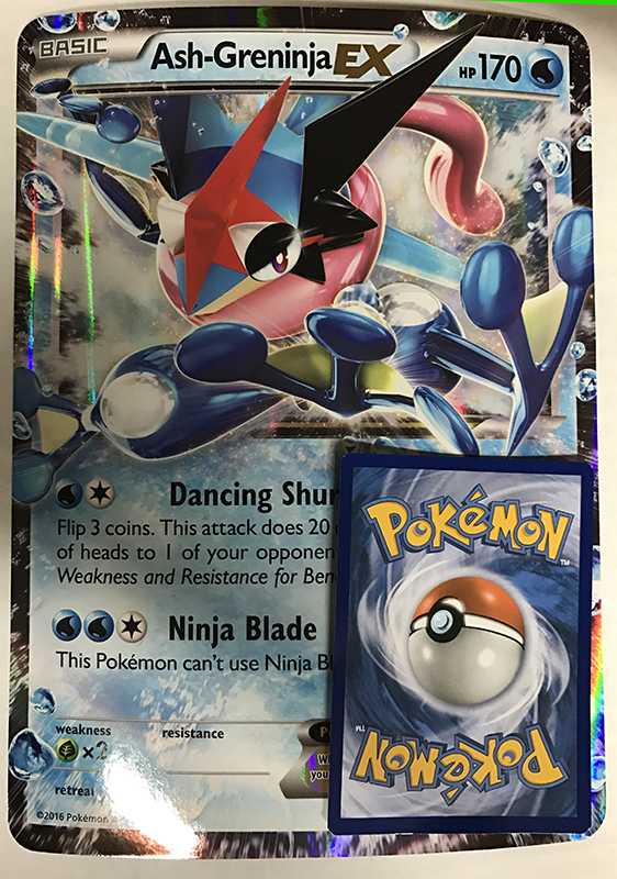 Ash-Greninja EX (Oversized)