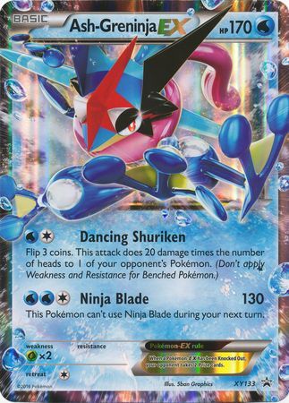 Ash-Greninja EX - XY133 - Oversized Promo