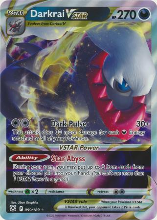 Darkrai VSTAR - 099-189 - Oversized Promo