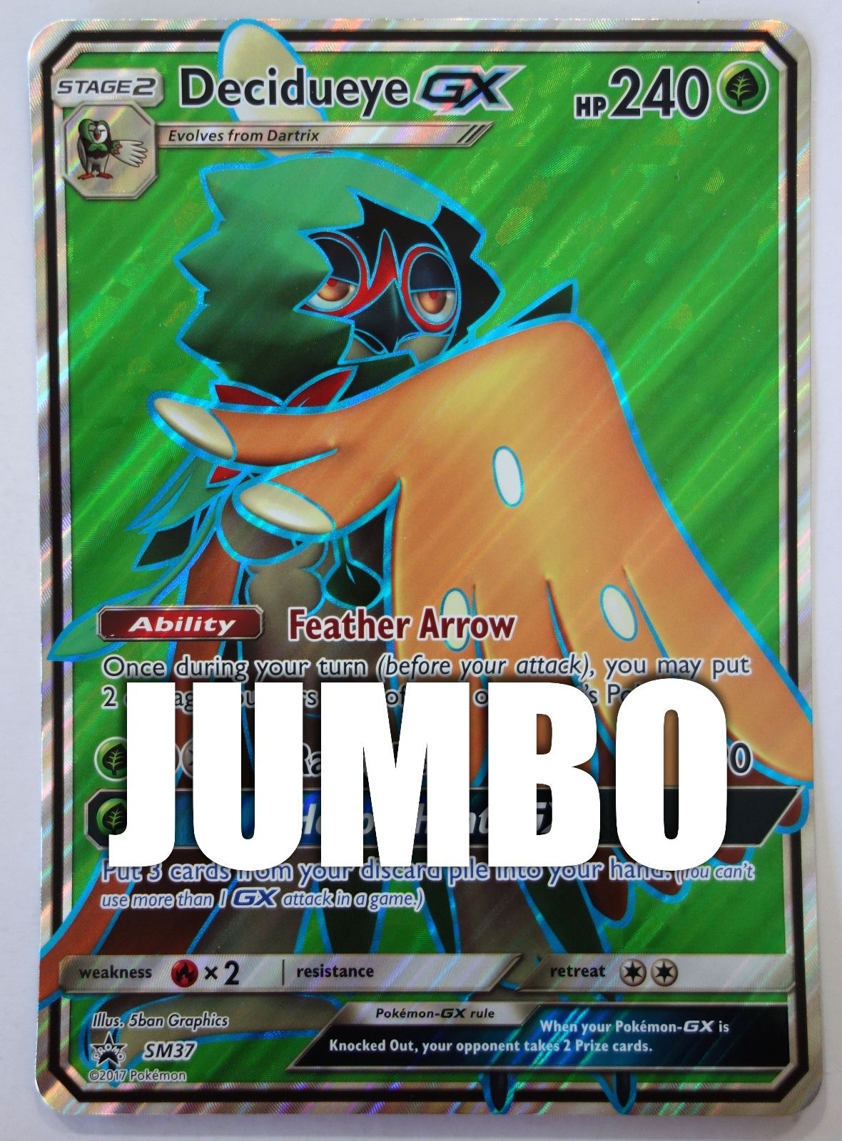 Decidueye GX SM37 (Oversized)