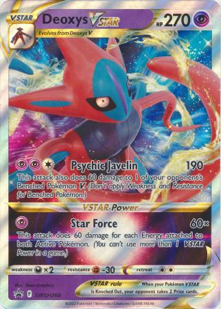 Deoxys VSTAR - SWSH268 - Oversized Promo