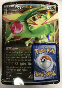 pokemon jumbo pokemon cards flygon ex oversized