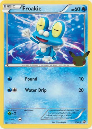 Froakie - XY03 - 25th Anniversary Oversized Promo