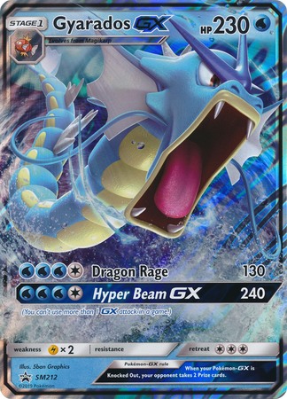 Gyarados GX - SM212 - Oversized Promo