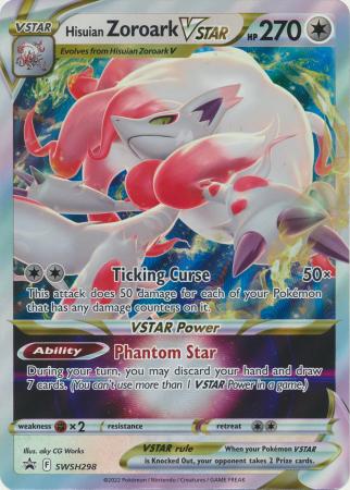 Hisuian Zoroark VSTAR - SWSH298 - Oversize Promo