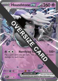 pokemon jumbo pokemon cards houndstone ex jumbo card