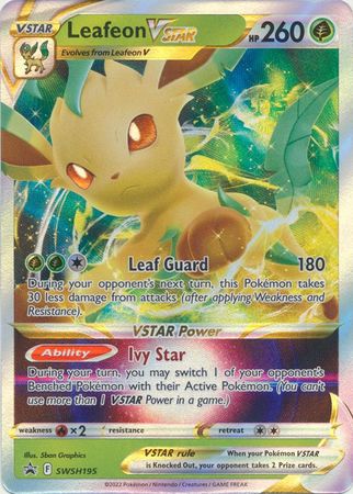 Leafeon VSTAR - SWSH195 - Oversized Promo