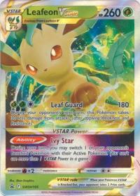 pokemon jumbo pokemon cards leafeon vstar swsh195 oversized promo