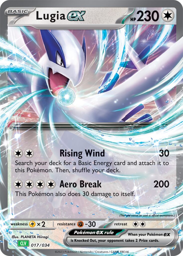 Lugia EX - Jumbo Card
