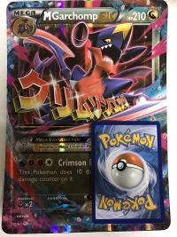 pokemon jumbo pokemon cards m garchomp ex oversized