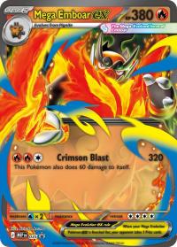 pokemon jumbo pokemon cards mega emboar ex jumbo card