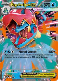 pokemon jumbo pokemon cards mega feraligatr ex jumbo card