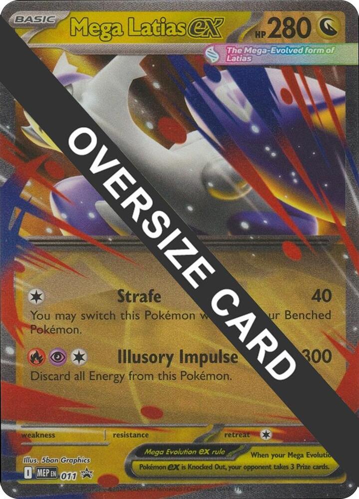Mega Latias ex - 011 - Jumbo Card
