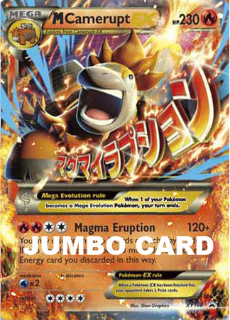 Mega M Camerupt EX XY198 (Oversized)