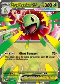 pokemon jumbo pokemon cards mega meganium ex jumbo card