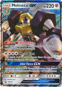 pokemon jumbo pokemon cards melmetal gx sm178 oversized promo