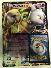 pokemon jumbo pokemon cards mewtwo ex oversized