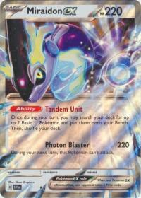 pokemon jumbo pokemon cards miraidon ex oversized promo