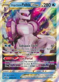 pokemon jumbo pokemon cards origin forme palkia vstar swsh254 oversized promo