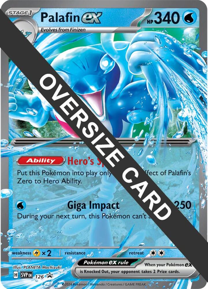 Palafin EX - Jumbo Card