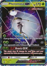 pokemon jumbo pokemon cards pheromosa gx sm66 oversized promo