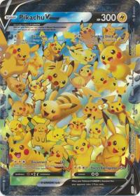 pokemon jumbo pokemon cards pikachu v union oversized promo