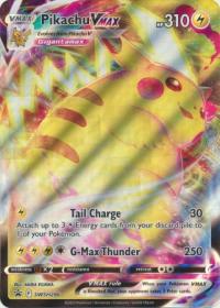 pokemon jumbo pokemon cards pikachu vmax swsh286 oversized promo