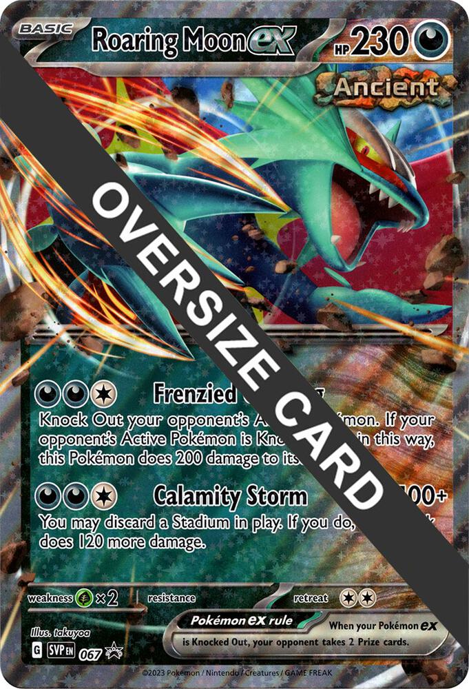 Roaring Moon EX - Jumbo Card